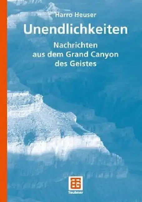 Buy Unendlichkeiten (English, Harro Heuser) — BookShops.in