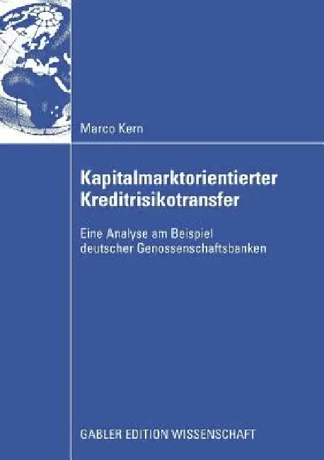 Buy Kapitalmarktorientierter Kreditrisikotransfer (English, Marco Kern | Prof Dr Thomas a. Lange) — BookShops.in