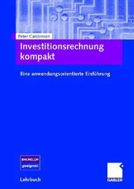 Buy Investitionsrechnung Kompakt (English, Peter Carstensen) — BookShops.in