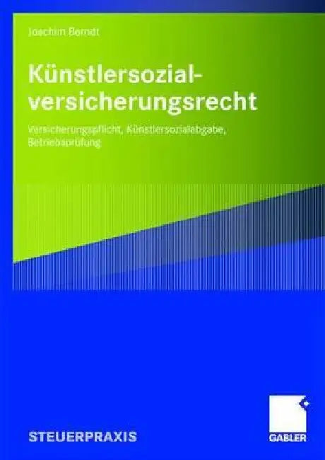 Buy Künstlersozialversicherungsrecht (English, Joachim Berndt) — BookShops.in
