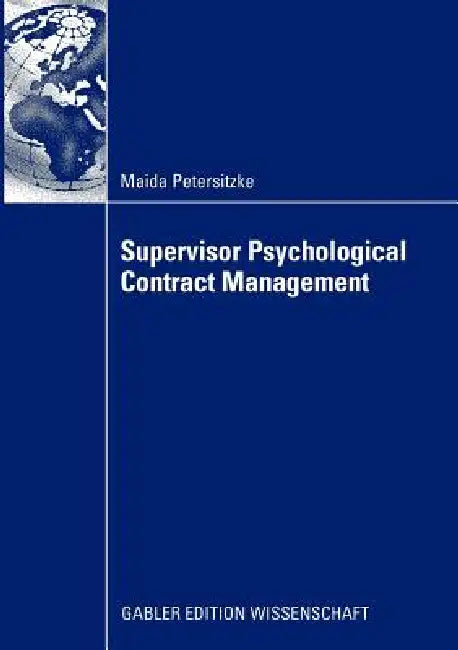 Buy Supervisor Psychological Contract Management (English, Maida Petersitzke | Prof Dr Michel E. Domsch) — BookShops.in