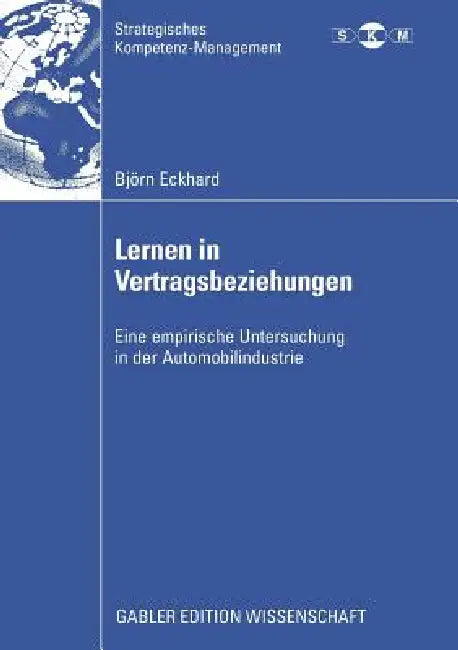 Buy Lernen in Vertragsbeziehungen (English, Björn Eckhard | Prof Dr Thomas Mellewigt) — BookShops.in