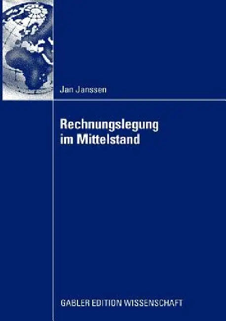 Buy Rechnungslegung Im Mittelstand (English, Jan Janssen | Prof Dr Mattias Wolz) — BookShops.in