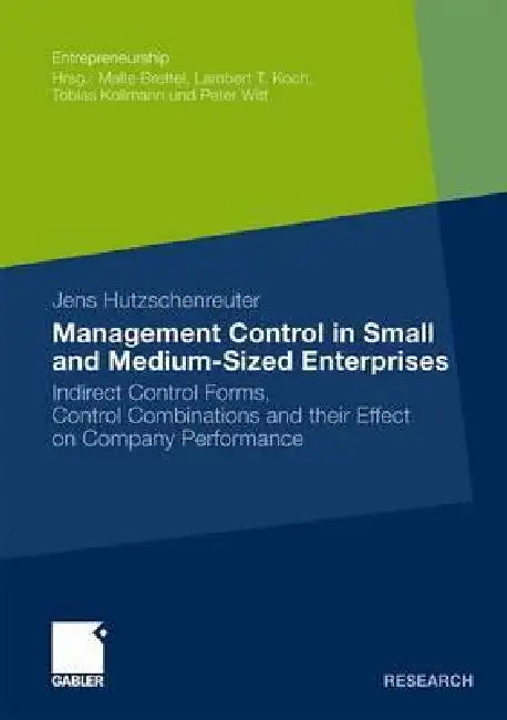 Buy Management Control in Small and Medium-Sized Enterprises (English, Jens Hutzschenreuter) — BookShops.in