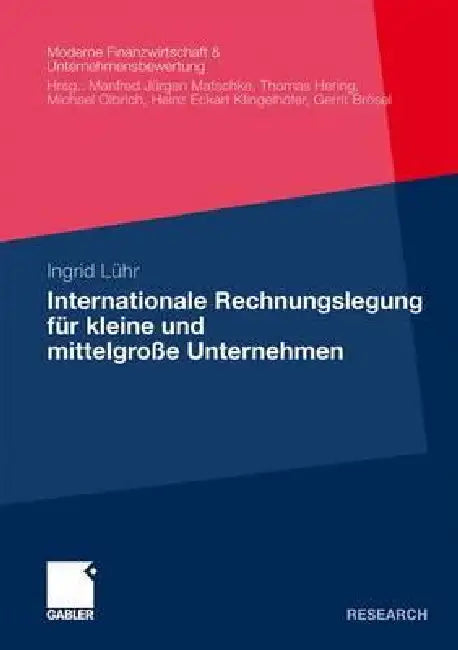 Buy Internationale Rechnungslegung Für Kleine Und Mittelgroße Unternehmen (English, Ingrid Lühr) — BookShops.in