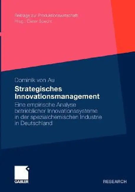 Buy Strategisches Innovationsmanagement (English, Dominik Von Au) — BookShops.in