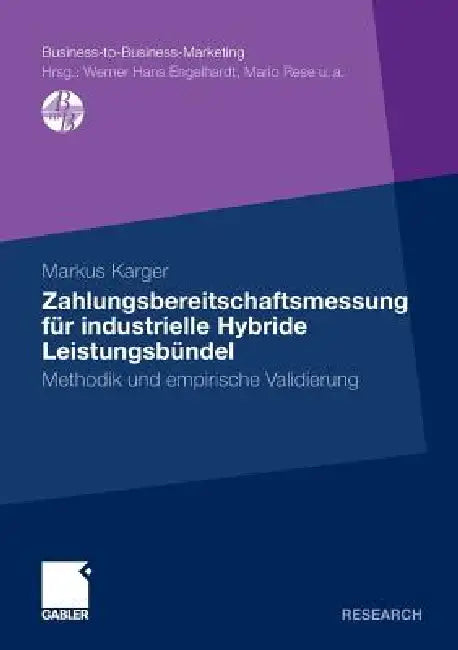 Buy Zahlungsbereitschaftsmessung Für Industrielle Hybride Leistungsbündel (English, Markus Kaltenborn) — BookShops.in