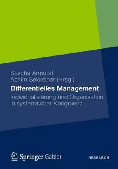 Buy Differentielles Management (English, Sascha Armutat | Achim Seisreiner) — BookShops.in