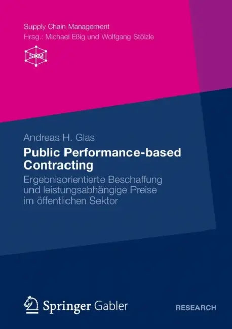 Buy Public Performance-Based Contracting (English, Andreas Glas) — BookShops.in