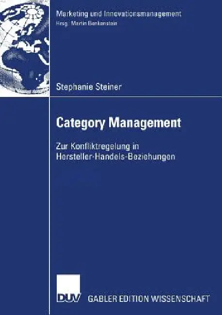 Buy Category Management (English, Stephanie Steiner | Prof Dr Martin Benkenstein) — BookShops.in