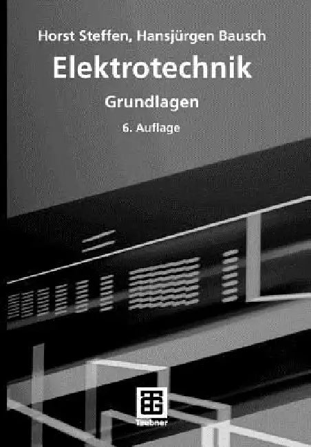 Buy Elektrotechnik (English, Horst Steffen | Hansjürgen Bausch) — BookShops.in