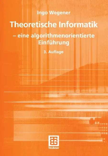Buy Theoretische Informatik (English, Ingo Wegener) — BookShops.in