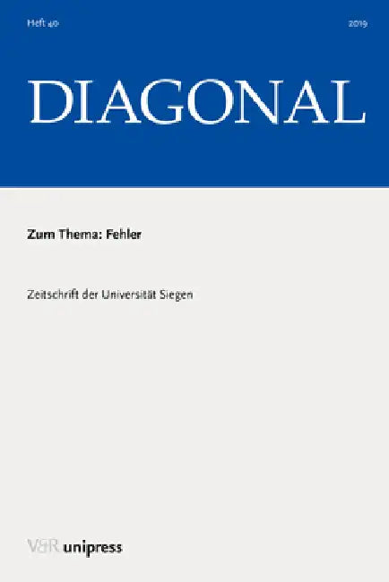 Buy Fehler (English, Gero Hoch | Hildegard Schroteler-Von Brandt | Angela Schwarz) — BookShops.in