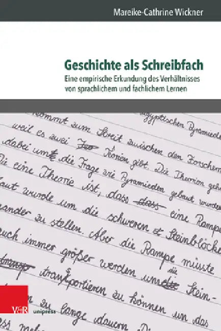 Buy Geschichte ALS Schreibfach (English, Mareike-Cathrine Wickner) — BookShops.in