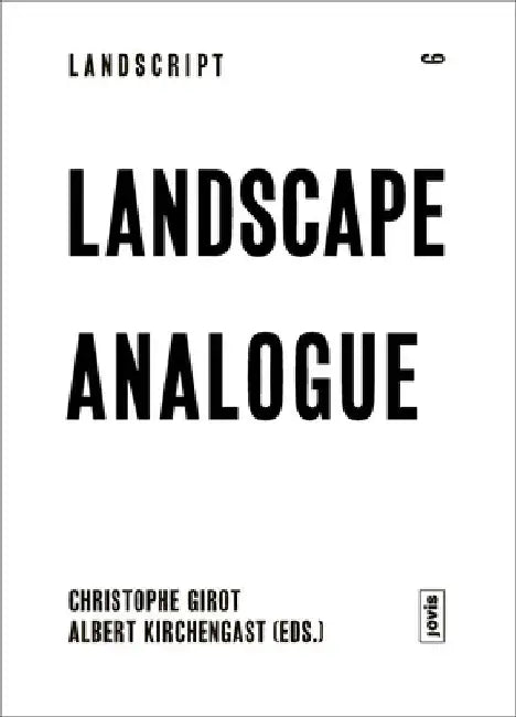 Buy Landscape Analogue (English, Christophe Girot) — BookShops.in