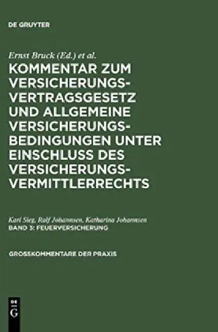 Buy Feuerversicherung (English, Karl Sieg) — BookShops.in