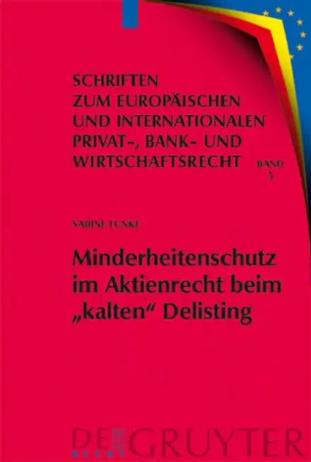 Buy Minderheitenschutz im Aktienrecht beim "kalten" Delisting (English, Sabine B. Funke) — BookShops.in
