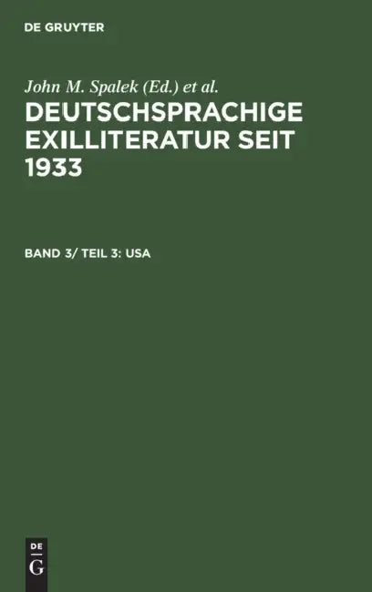 Buy USA (English, John M. Spalek | Konrad Feilchenfeldt | Sandra H. Hawrylchak) — BookShops.in