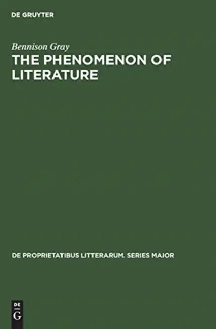 The Phenomenon of Literature: 36 (De Proprietatibus Litterarum. Series Maior, 36) view 4