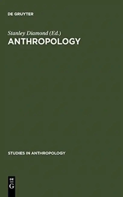 Buy Anthropology (English, Stanley Diamond) — BookShops.in