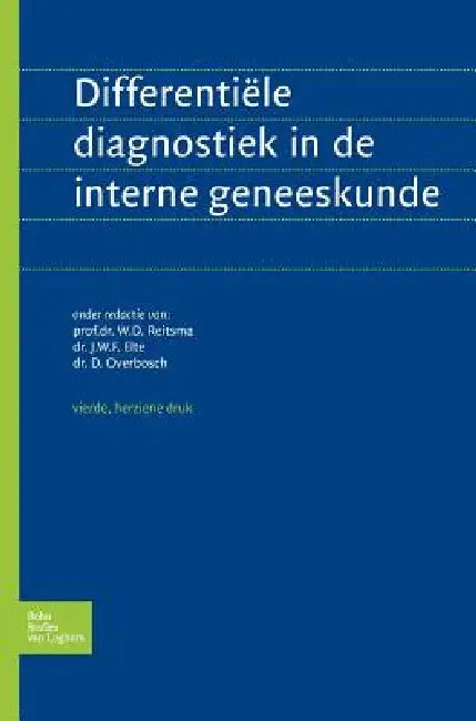 Differentiele Diagnostiek in de Interne Geneeskunde (English, W. D. Reitsma | D. Overbosch | Asklepios Stichting)