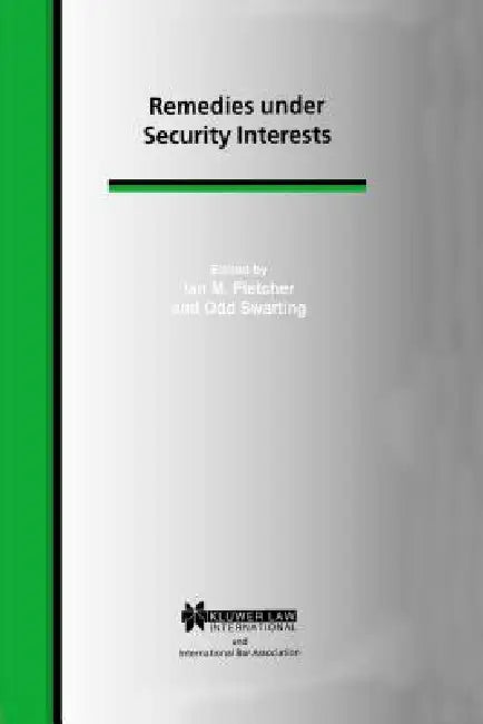 Buy Remedies Under Security Interests (English, Ian M. Fletcher | Odd Swarting) — BookShops.in