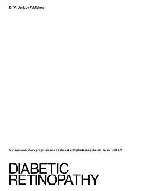 Buy Diabetic Retinopathy (English, S. Riaskoff) — BookShops.in