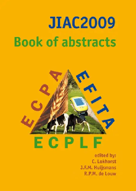Buy Jiac2009 Book of Abstracts (English, C. Lokhorst | J. Huijsmans | R. P. M. de Louw) — BookShops.in