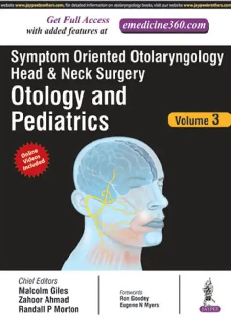 Buy Symptom Oriented Otolaryngology Head & Neck Surgery (Otology And Pedictrics) | by Malcolm Giles | Jaypee Brothers Medical Publishers | by Malcolm Giles | Jaypee Brothers Medical Publishers | by Malcolm Giles | Jaypee Brothers Medical Publishers | by Malcolm Giles | Jaypee Brothers Medical Publishers | by Malcolm Giles | Jaypee Brothers Medical Publishers | by Malcolm Giles | Jaypee Brothers Medical Publishers | by Malcolm Giles | Jaypee Brothers Medical Publishers | by Malcolm Giles | Jaypee Bro — BookShops.in