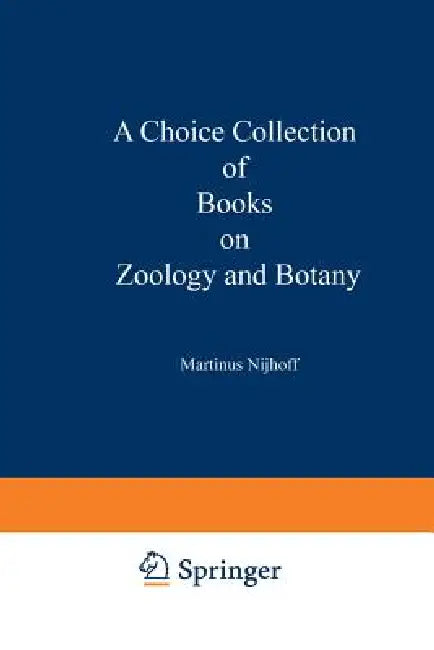 Buy A Choice Collection of Books on Zoology and Botany (English, Kenneth A. Loparo) — BookShops.in