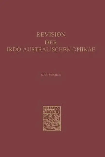 Buy Revision Der Indo-Australischen Opiinae (English, Max Fischer) — BookShops.in