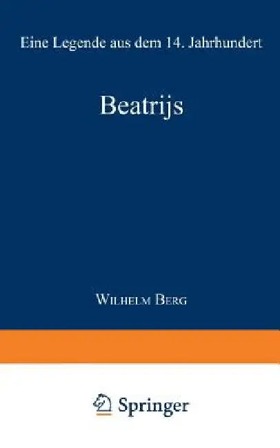 Buy Beatrijs (English, Wilhelm Berg) — BookShops.in
