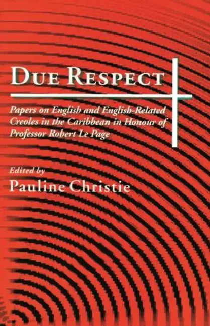 Due Respect (English, Pauline Christie)