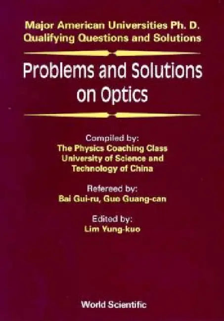 Buy Prob & Soln on Optics (B/S) (English, Lim Y K) — BookShops.in