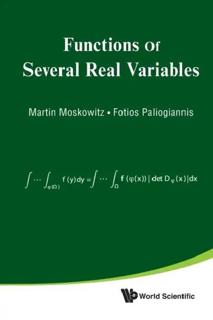 Buy Functions of Several Real Variables (English, Martin Moskowitz | Fotios C. Paliogiannis) — BookShops.in