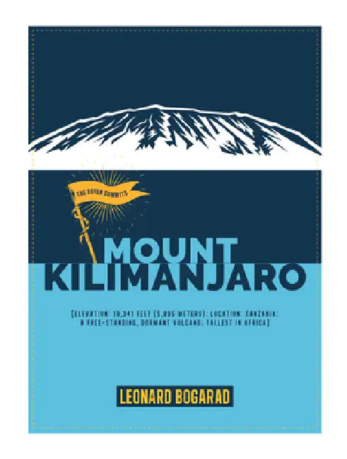 Buy Mount Kilimanjaro (English, Leonard Bogarad) — BookShops.in